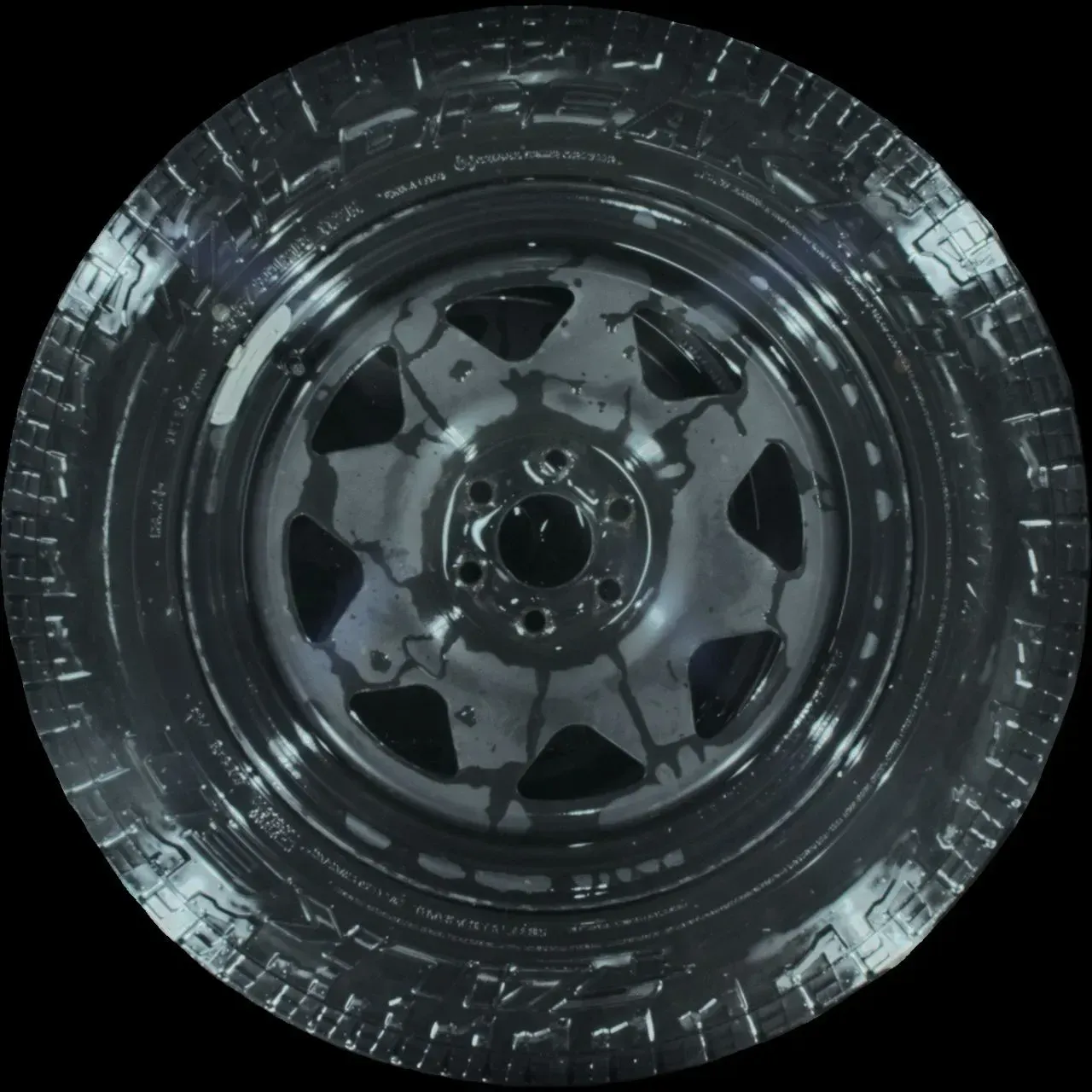 255/60 R18 112H Winterreifen MERCEDES X-KLASSE 18 Zoll Stahl Komplettsatz 5-6mm - Bild 1