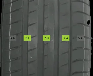 2x Sommerreifen 235/55 R19 105W Triangle EffeXsport DOT 1124 7mm - Bild 2