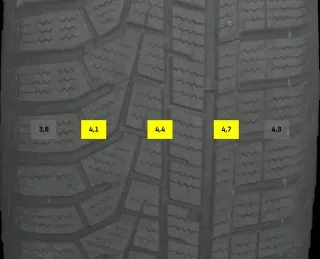 205/60 R16 92H WINTERREIFEN A-KLASSE W177 16 ZOLL ALU KOMPLETTSATZ 4-5MM - Bild 7