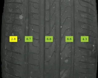 235/55 R18 SOMMERREIFEN MERCEDES GLB 247 18 ZOLL ALUMINIUM KOMPLETTSATZ 4-6MM - Bild 8
