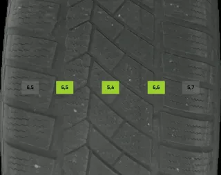 225/50 R17 98V WINTERREIFEN BMW 3ER F30 F31 17 ZOLL ALU KOMPLETTSATZ 5-6MM - Bild 8