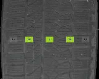 235/50 R19 103V WINTERREIFEN AUDI A8 4N 19 ZOLL ALU KOMPLETTSATZ 6MM - Bild 6