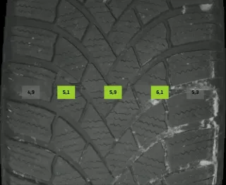 205/55 R17 95V WINTERREIFEN SKODA OCTAVIA NX 17 ZOLL ALU KOMPLETTSATZ 5E3601025 - Bild 6