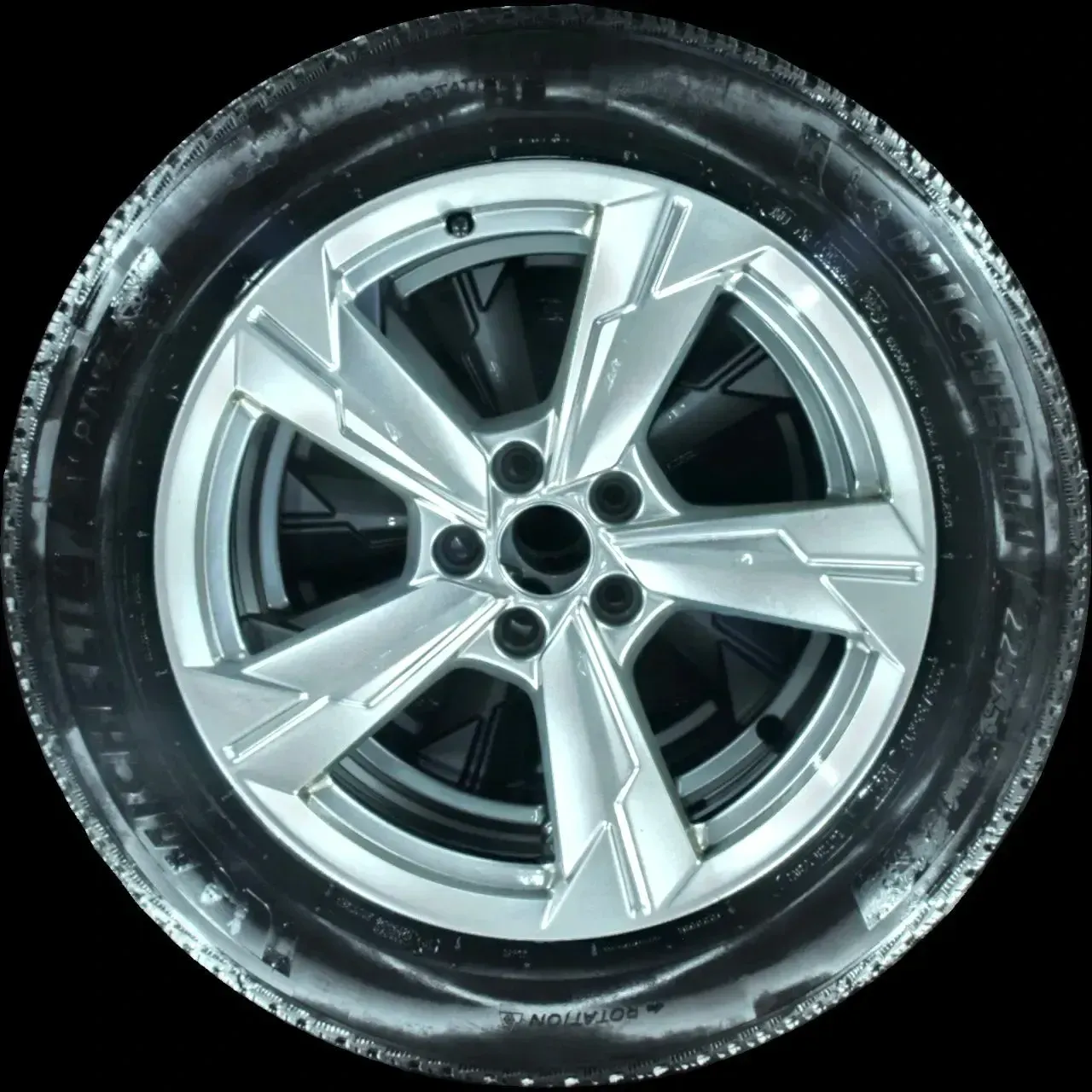 225/55 R18 102V WINTERREIFEN AUDI A6 4K 18 ZOLL ALUMINIUM KOMPLETTSATZ 5-7MM - Bild 1