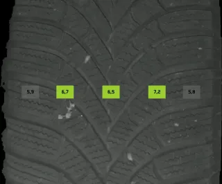 205/55 R16 91H WINTERREIFEN AUDI A3 GY 16 ZOLL STAHL KOMPLETTSATZ 6MM - Bild 6
