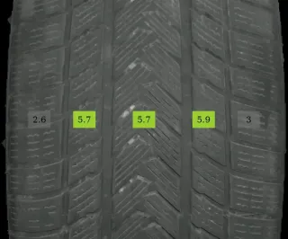 255/40 R21 102V WINTERREIFEN MERCEDES GLC 204X 21 ZOLL ALU KOMPLETTSATZ 5-6MM - Bild 5