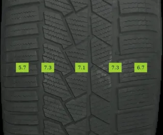 225/45 R18 95V WINTERREIFEN BMW 3ER F30 18 ZOLL ALU KOMPLETTSATZ 6-7MM - Bild 8