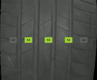 4x Sommerreifen 245/40 R19 94W Bridgestone Turanza DOT 4422 4-5mm - Bild 4