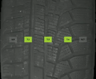 215/65 R17 99H WINTERREIFEN AUDI Q3 F3 17 ZOLL STAHL KOMPLETTSATZ 6-7MM - Bild 6