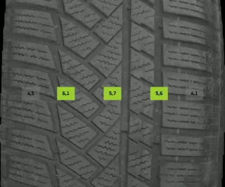 235/65 R17 104H WINTERREIFEN AUDI Q5 FY 17 ZOLL ALU KOMPLETTSATZ 4-5MM - Bild 5