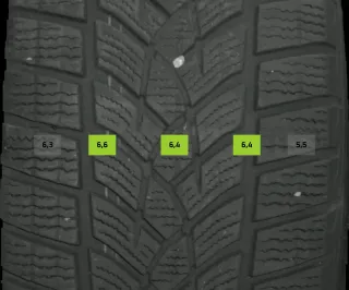 235/65 R17 104H WINTERREIFEN AUDI Q5 FY 17 ZOLL ALU KOMPLETTSATZ 5-6MM - Bild 5