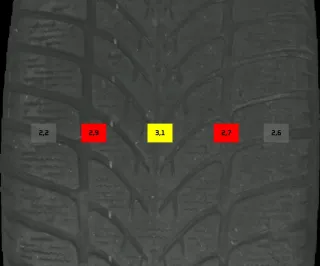 225/50 R17 WINTERREIFEN AUDI A5 8W 17 ZOLL ALUMINIUM KOMPLETTSATZ 8W0601025AE - Bild 7