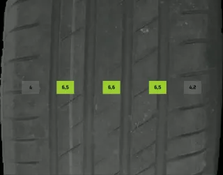 225/60 R17 99Y SOMMERREIFEN AUDI A6 4K 17 ZOLL ALUMINIUM KOMPLETTSATZ 4-5MM - Bild 5