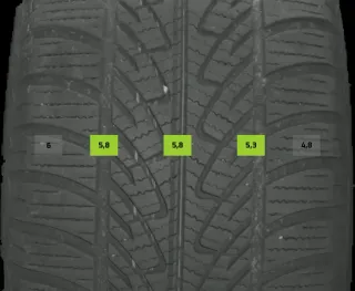 255/60 R18 108H WINTERREIFEN VW TOUAREG III CR 18 ZOLL ALU KOMPLETTSATZ 5-6MM - Bild 7