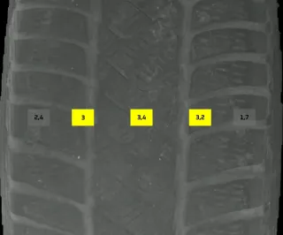225/55 R17 97H WINTERREIFEN BMW X1 F48 17 ZOLL ALU KOMPLETTSATZ 6856065 - Bild 8