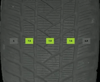 235/65 R17 108H WINTERREIFEN AUDI Q5 FY 17 ZOLL ALU KOMPLETTSATZ 6-7MM - Bild 6
