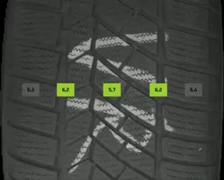 225/55 R17 97H WINTERREIFEN OPEL INSIGNIA 17 ZOLL ALU KOMPLETTSATZ 4-6MM - Bild 9