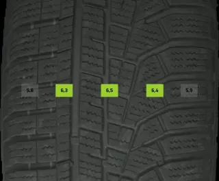 205/55 R17 91H WINTERREIFEN B-KLASSE W247 17 ZOLL ALU KOMPLETTSATZ 6MM - Bild 6