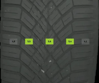 205/60 R16 GANZJAHRREIFEN AUDI A4 8W 16 ZOLL ALUMINIUM KOMPLETTSATZ 8W0601025A - Bild 5