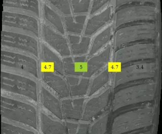 215/65 R17 99V WINTERREIFEN SEAT TARRACO NZ 17 ZOLL ALU KOMPLETTSATZ 4MM - Bild 6