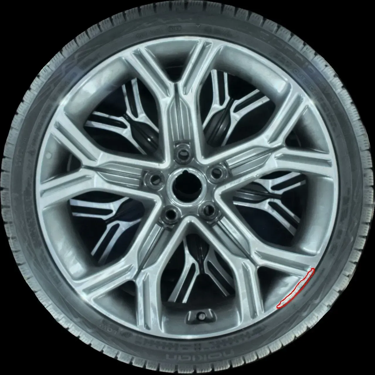 225/40 R19 96V WINTERREIFEN KIA STINGER 19 ZOLL ALU KOMPLETTSATZ 6MM - Bild 1