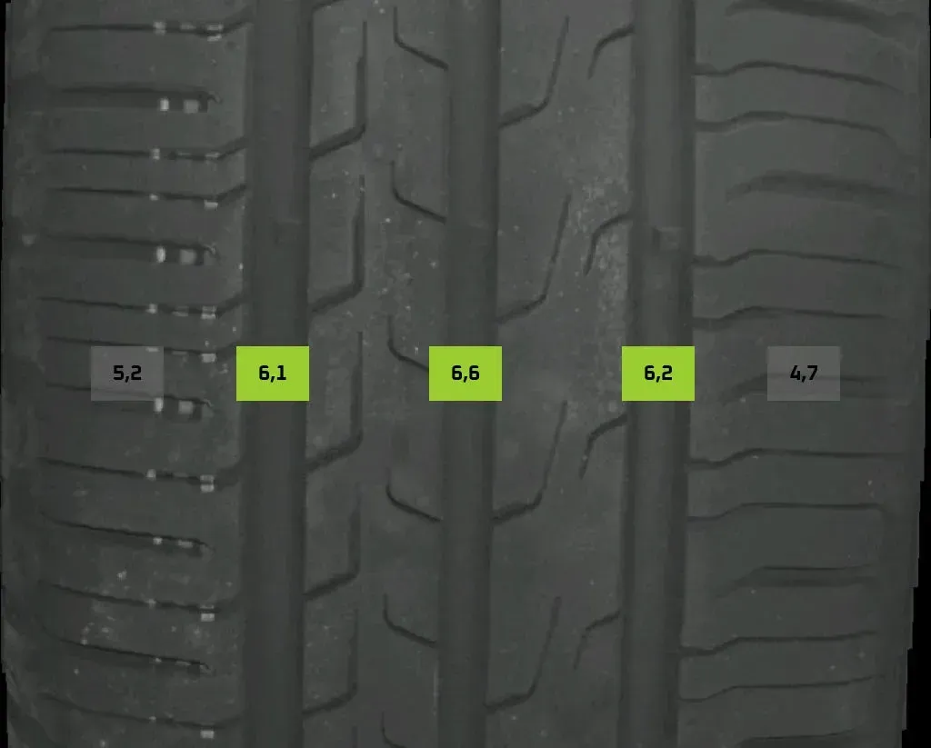 4x Sommerreifen 195/65 R15 91h Continental Ecocontact6 DOT2920 5mm - Bild 1