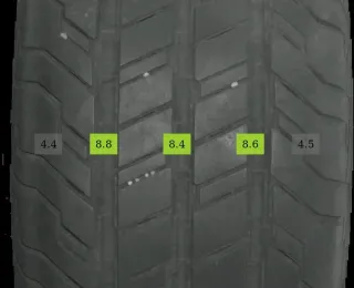 215/65 R16 107T Sommerreifen Toyota Proace 16 Zoll Stahl Komplettsatz 7-8mm - Bild 6