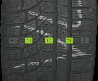 225/40 R19 96V WINTERREIFEN KIA STINGER 19 ZOLL ALU KOMPLETTSATZ 6MM - Bild 7