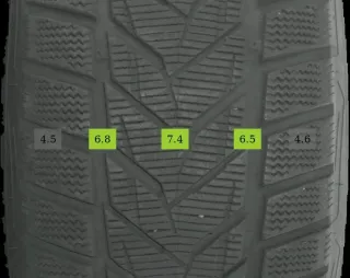 245/45 R20 103V Winterreifen Audi Q5 8R 20 Zoll Alu Komplettsatz 6mm - Bild 6