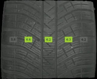 275/45 R20 110V WINTERREIFEN AUDI Q7 4L 20 ZOLL ALU KOMPLETTSATZ 5-6MM - Bild 7