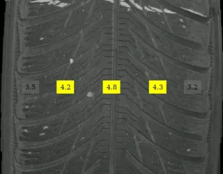 215/65 R17 99H WINTERREIFEN GLA H247 GLB X247 17 ZOLL ALUMINIUM KOMPLETTSATZ - Bild 5