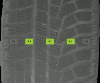 215/65 R17 99H WINTERREIFEN AUDI Q3 F3 17 ZOLL STAHL KOMPLETTSATZ 3.61 3.58 5.56 - Bild 6