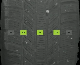 235/55 R18 WINTERREIFEN VW TIGUAN 5N 18 ZOLL ALUMINIUM KOMPLETTSATZ 5NA601025M - Bild 5