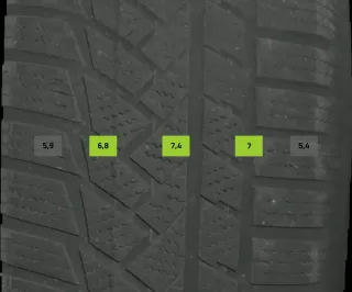 215/65 R17 99H WINTERREIFEN AUDI Q3 F3 17 ZOLL STAHL KOMPLETTSATZ 4-6MM - Bild 9