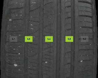 235/60 R18 103V GANZJAHRREIFEN GLC W253 18 ZOLL ALUMINIUM KOMPLETTSATZ 5-6MM - Bild 7