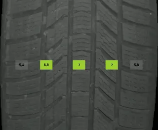 225/45 R18 95V WINTERREIFEN C-KLASSE W206 18 ZOLL ALU KOMPLETTSATZ 5-6MM - Bild 7
