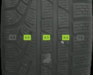 215/45 R18 WINTERREIFEN AMG A-KLASSE W176 18 ZOLL ALU KOMPLETTSATZ A1764010100 - Bild 6