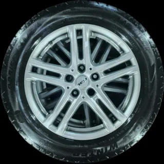 225/55 R17 101V WINTERREIFEN AUDI A3 GY 17 ZOLL ALU KOMPLETTSATZ 4-5MM - Bild 3