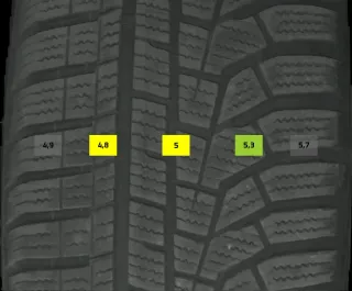 205/55 R17 91H WINTERREIFEN A-KLASSE W177 17 ZOLL ALU KOMPLETTSATZ 4-5MM - Bild 8