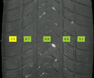 255/40 R21 102V WINTERREIFEN MERCEDES GLC 204X 21 ZOLL ALU KOMPLETTSATZ 5-6MM - Bild 8