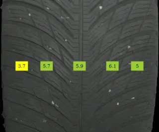 235/40 R18 WINTERREIFEN AMG A-KLASSE W177 18 ZOLL ALU KOMPLETTSATZ A1774014000 - Bild 6