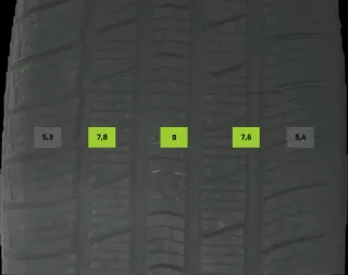2x Allwetterreifen 215/55 R17 98W Radar Dimax 4 Season DOT0226 7mm - Bild 2