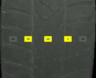 205/50 R17 93H WINTERREIFEN AUDI A3 GY 17 ZOLL ALU KOMPLETTSATZ 8Y0601025L - Bild 7