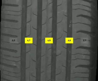 215/65 R17 SOMMERREIFEN VW TIGUAN 5N (II) 17 ZOLL ALU KOMPLETTSATZ 5NA601025P - Bild 8