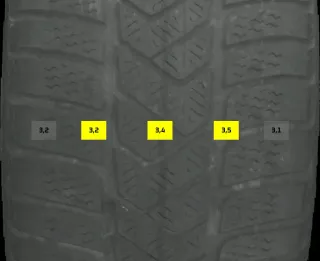 225/50 R17 WINTERREIFEN AUDI A4 8W B9 17 ZOLL ALUMINIUM KOMPLETTSATZ 8W0601025P - Bild 5
