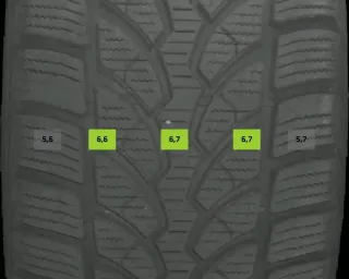 225/50 R17 94H WINTERREIFEN C-KLASSE W205 17 ZOLL ALUMINIUM KOMPLETTSATZ 6MM - Bild 7