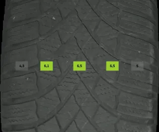 205/55 R17 95V WINTERREIFEN SKODA OCTAVIA NX 17 ZOLL ALU KOMPLETTSATZ 5-6MM - Bild 6