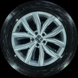235/55 R18 100V SOMMERREIFEN VW TIGUAN 5N 18 ZOLL ALU KOMPLETTSATZ 5NN601025AD - Bild 3