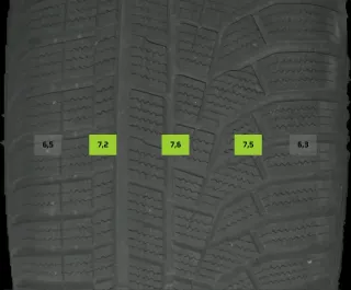 235/50 R19 WINTERREIFEN AUDI A8 4N 19 ZOLL ALUMINIUM KOMPLETTSATZ 6-7MM - Bild 7