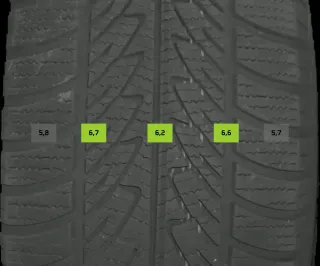 255/60 R18 108H WINTERREIFEN VW TOUAREG III CR 18 ZOLL ALU KOMPLETTSATZ 5-6MM - Bild 5